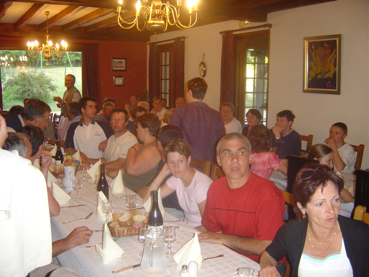 Repas en soirée