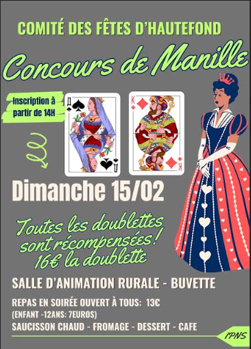 concours de manille Hautefond 15 Février 2026