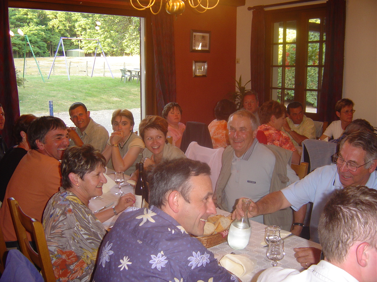 Repas en soirée
