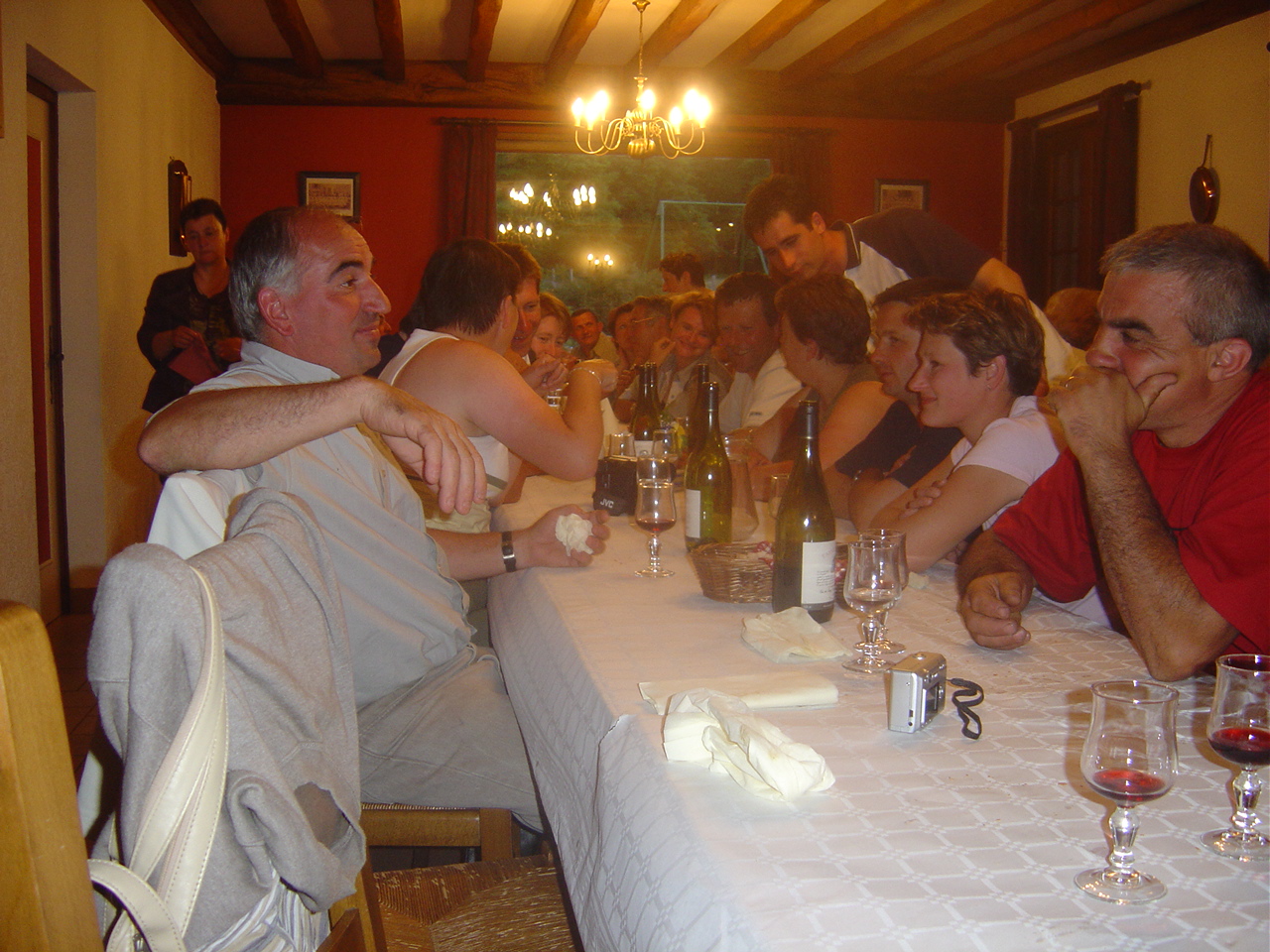 Repas en soirée