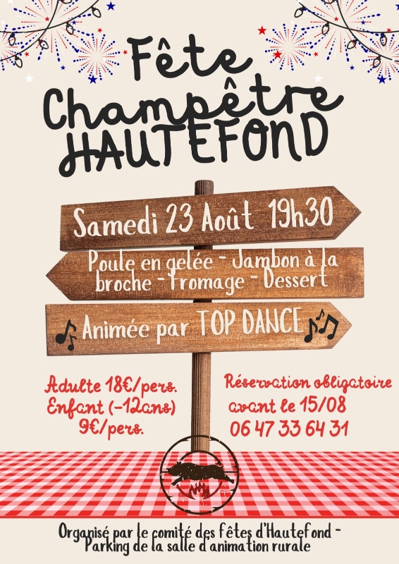 Jambon à la broche fête champêtre 2025