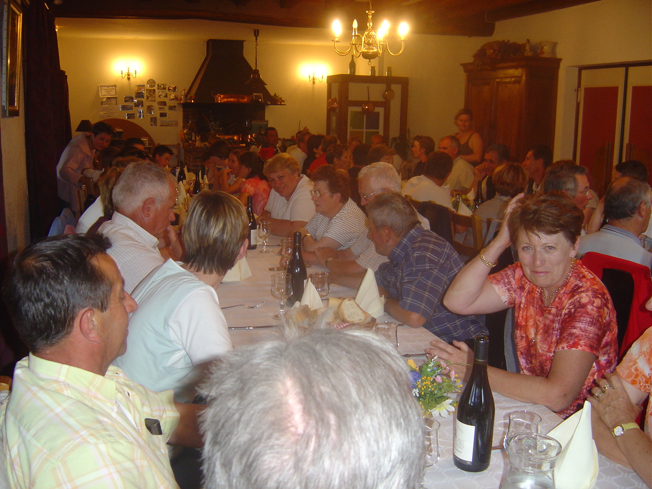 Repas en soirée