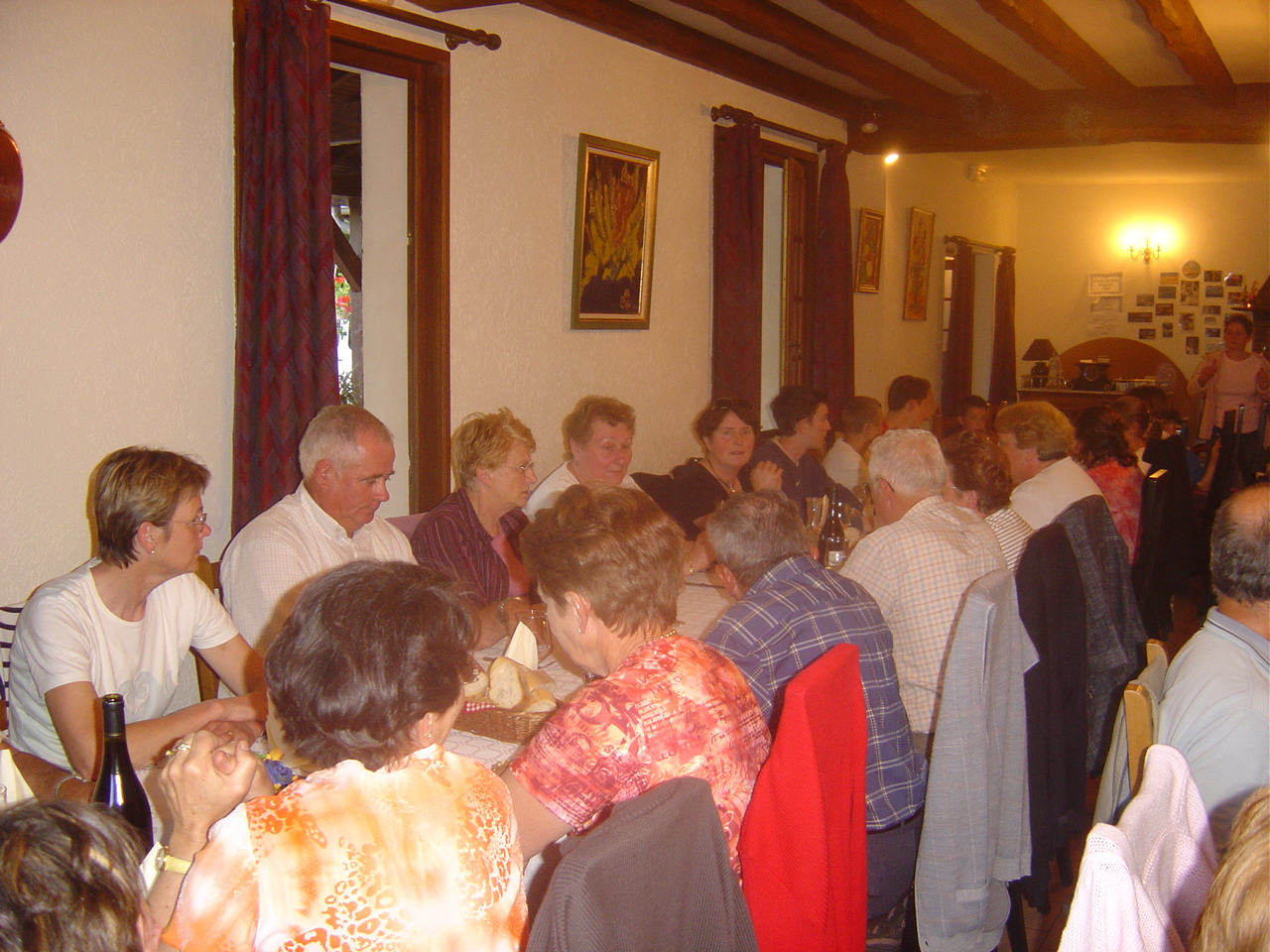 Repas en soirée