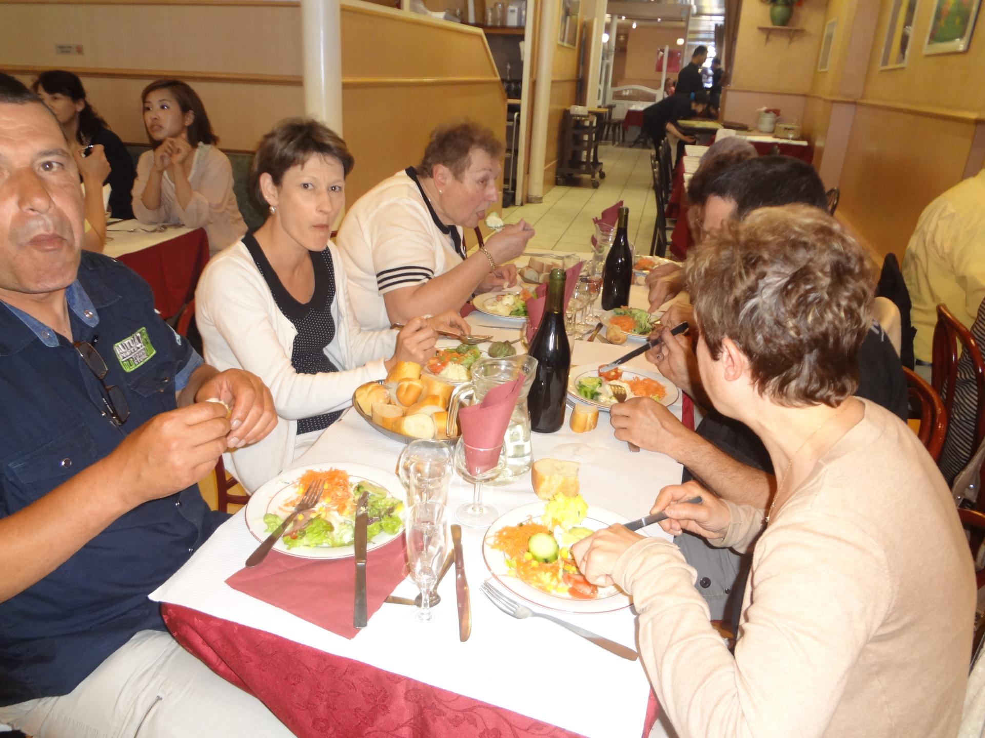 Repas au restaurant