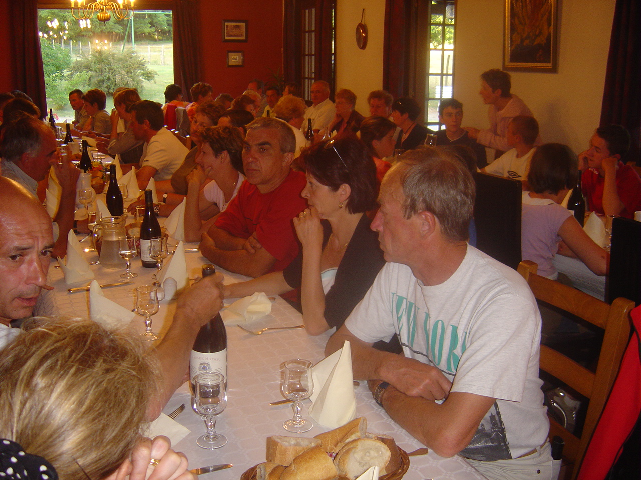 Repas en soirée